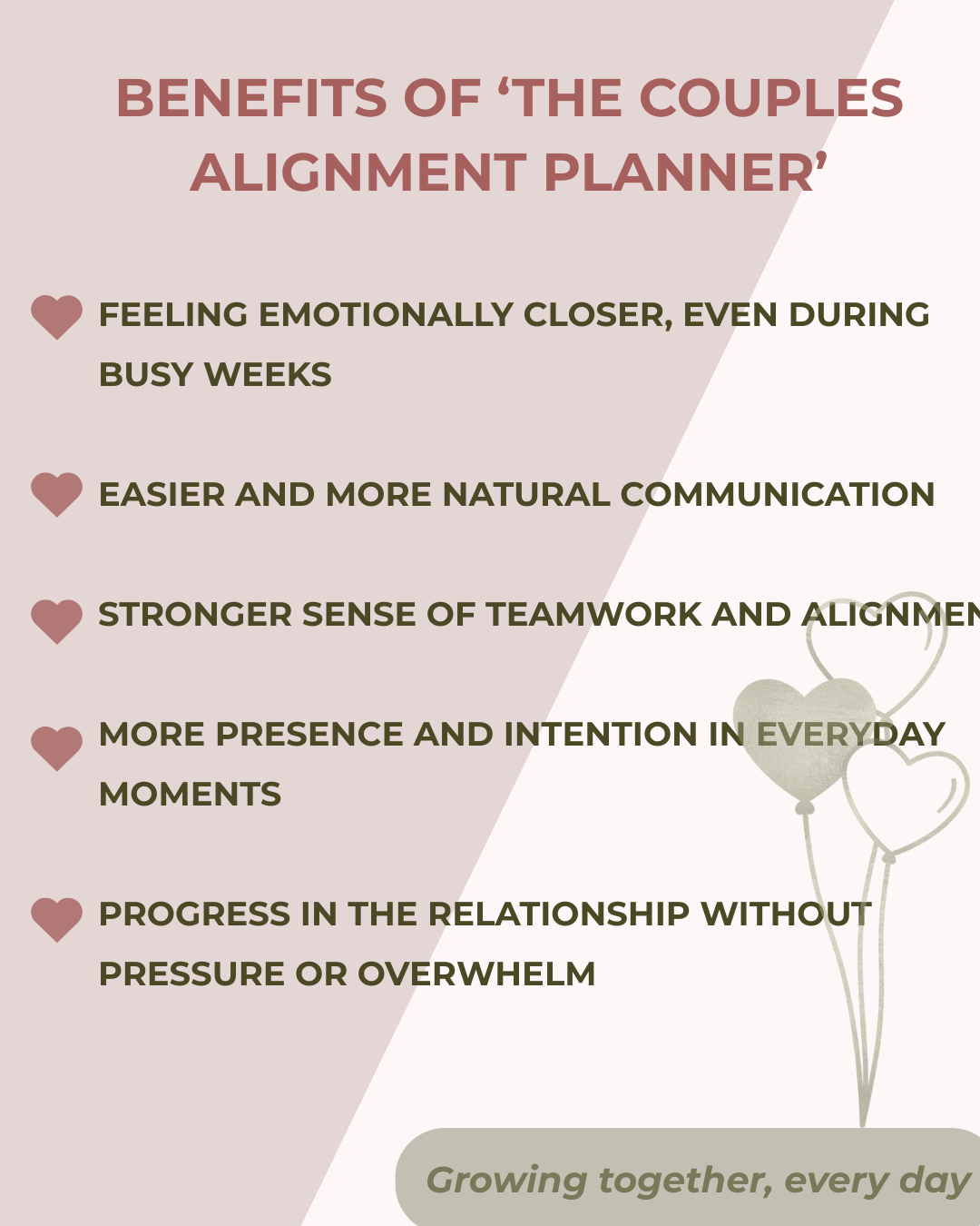The Couples Alignment Planner